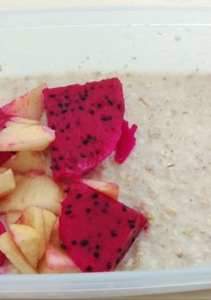 Foto resep Oatmeal Buah #sarapanku
