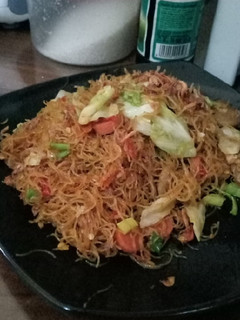 Foto resep Bihun goreng bakso sosis