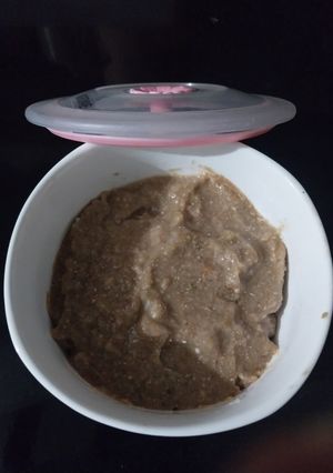 A picture of Amla, wood apple chutney.