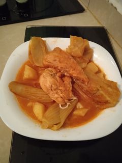 صورة لوصفة طاجين البسباس