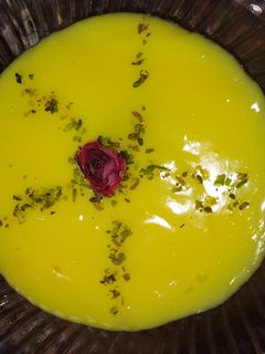 عکسی از دستور ماقوت زعفرانی