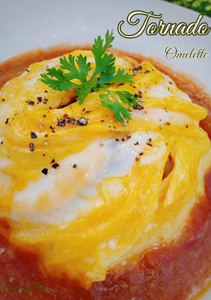 Hình của món Cơm chiên lốc xoáy.