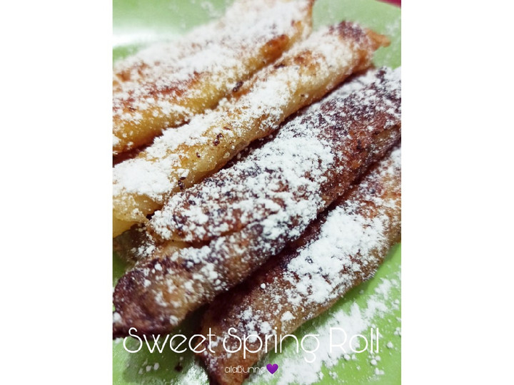 Ternyata begini lho! Resep membuat 12. Sweet Spring Roll/Lumpia Manis (Camilan simple mudah dibuat)  istimewa