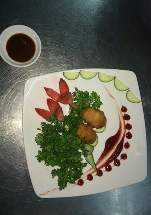 Hình của món Bánh Mì Bao Mía.