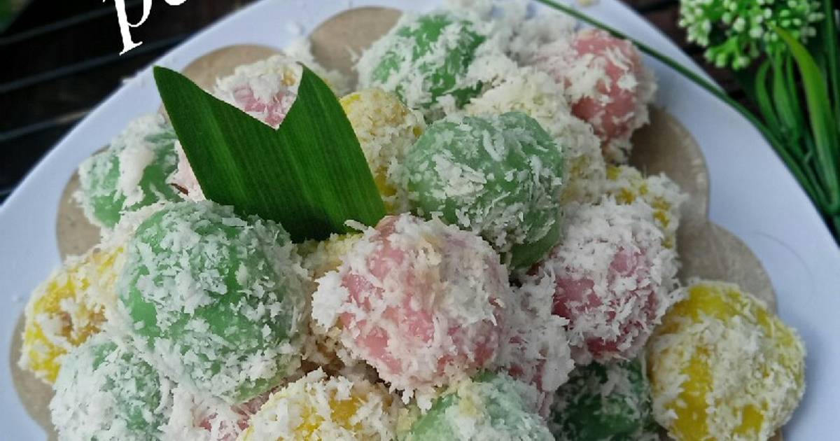  Resep  Klepon  Pelangi oleh Vita Ningrum Cookpad