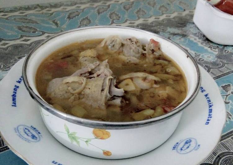 Resep Asem-asem ayam kampung Blora, Enak Banget
