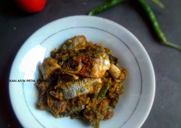 Resep Ikan asin peda sambel ijo Lezat