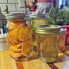 A picture of Candied Orange Slices🍊🍊.