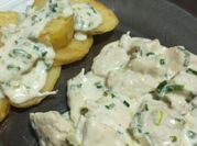 Una foto de milhojas de papas