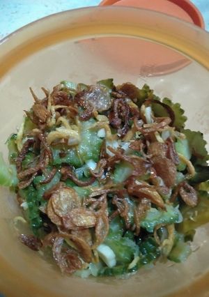 Foto resep Tumis pare teri medan siip