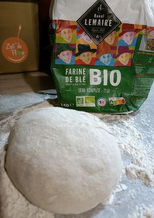 Une photo de 🍕Pâte à pizza
