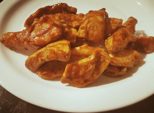 Una foto de Fajitas de pollo americanas