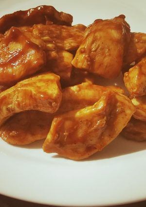 Una foto de Fajitas de pollo americanas