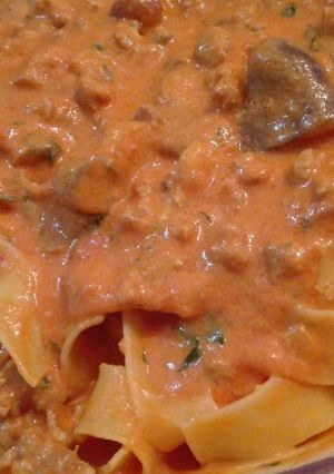 Foto di Pappardelle alla boscaiola