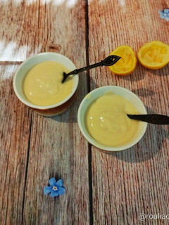 Une photo de Crème dessert au citron et sucre d'érable au robot CECOTEC MAMBO
