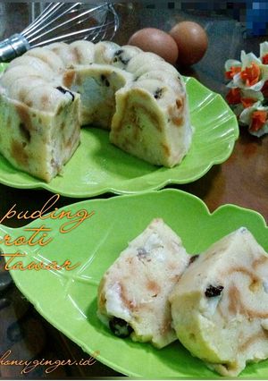 Foto resep Puding roti tawar kukus
