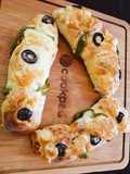 Tri Colour Pizza Kabab Rolls
