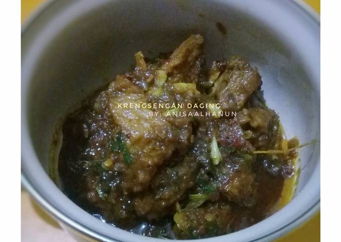 Cara Gampang Menyiapkan Krengsengan Daging Ala Ala 😁 yang Bisa Manjain Lidah