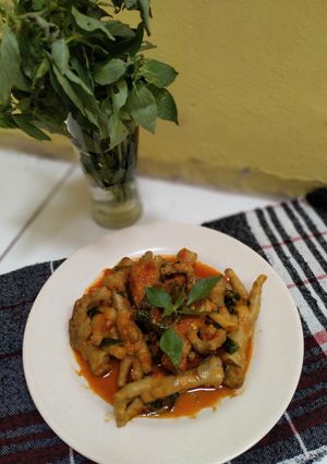 Foto resep Ceker Ayam Masak Woku Belanga
