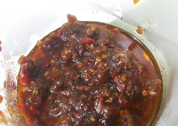 Resep Sambal terasi mantul yang sempurna