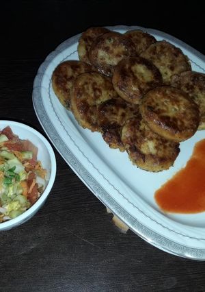 عکسی از دستور کوفته سیب زمینی