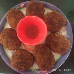 A picture of Pasta cutlet.