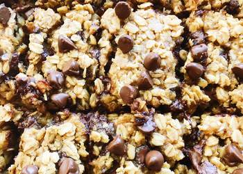 The New Way Prepare Recipe Healthy Chocolate Oatmeal Bars Delicious
