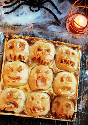 Une photo de ☆Tarte aux Pommes façon Têtes Réduites☆
