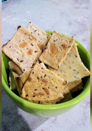 Una foto de Galletitas de agua con mix de semillas