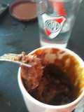 Bizcochuelo de chocolate en taza