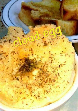 Foto resep Cloud egg