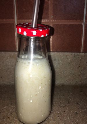 صورة لوصفة حليب بالموز 🥛