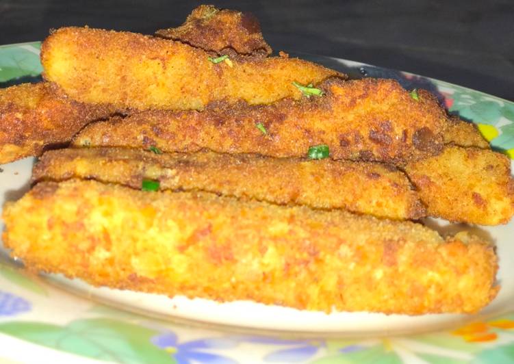 Recipe: Appetizing Potato fingers This is A Recipe That Has Been Tested  From My Kitchen !!