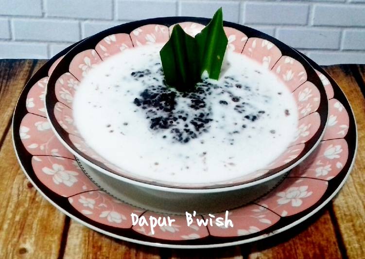 Bubur Ketan Hitam Empuk dan Gurih Bubur Ketan Hitam Empuk dan Gurih