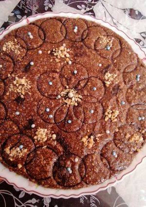 صورة لوصفة تقنتة شوكولاته بنة ولا في الخياااااال وتبقى طرية♥️
