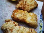 Una foto de escalopes de pescado