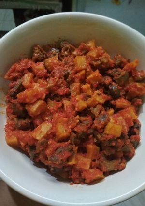 Foto resep Sambel goreng kentang ati ampela