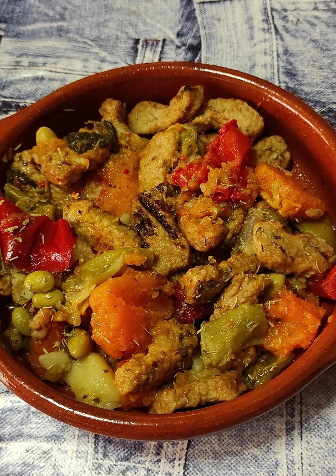 Una foto de Bocaditos braseados con verduras aprovechamiento