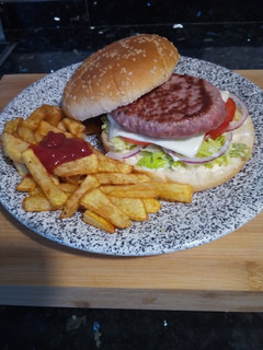 Una foto de Hamburguesa tradicional