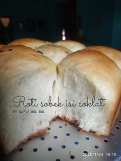 Foto resep Roti sobek isi coklat pakai oven tangkring
