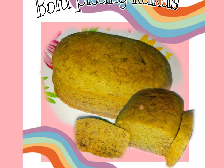 Bagaimana Membuat Bolu pisang kukus (tanpa mixer), Enak