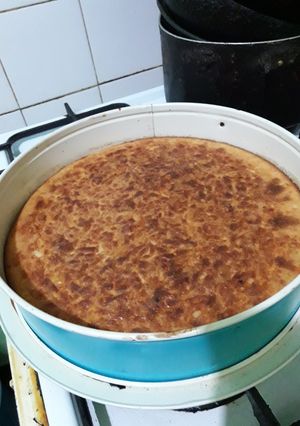 Una foto de Fainá de queso