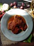 Sambal tumis ikan hiu asap