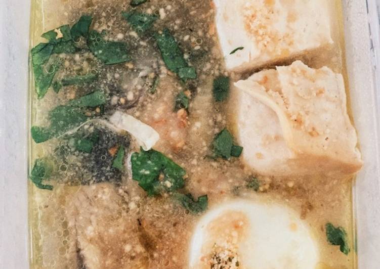 Recipe: Perfect Soto Ayam Kampung dengan Koya