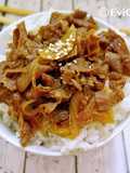 Gyudon/ Beef Bowl ala Jepang versi halal
