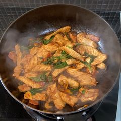 A picture of Thai Basil Pork.