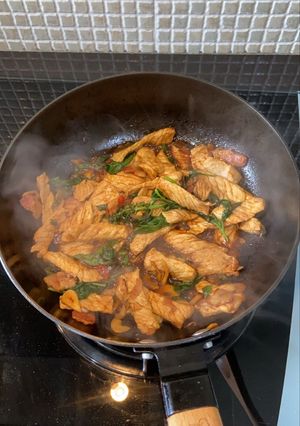 A picture of Thai Basil Pork.