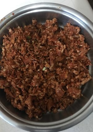 Una foto de Carne para tacos de adobada 🌮