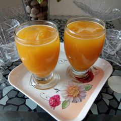 A picture of Mango peach juice.