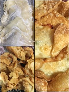 Foto resep Pangsit isi (goreng/rebus/frozen)